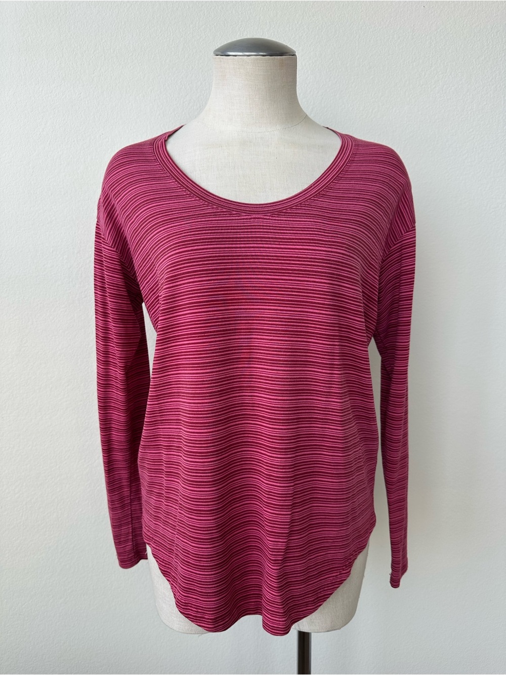 Athleta Cloudlight Stratus Striped Top Women’s XS 086